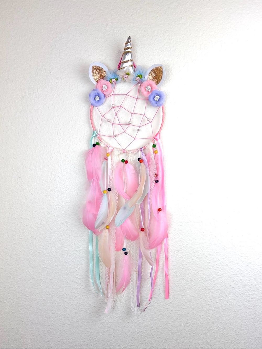 Colorful Unicorn Dream Catcher